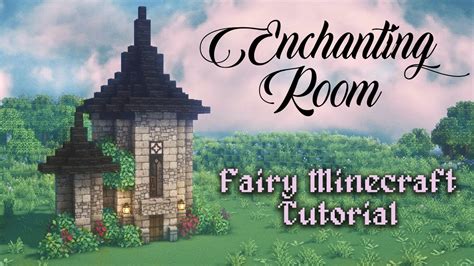 Fairy Minecraft Enchanting Room Tutorial 🔮🌿 Easy Fairytale Fairycore