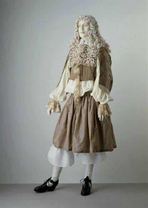 Mens Doublet 1600s England Fashion History 17th Century Fashion