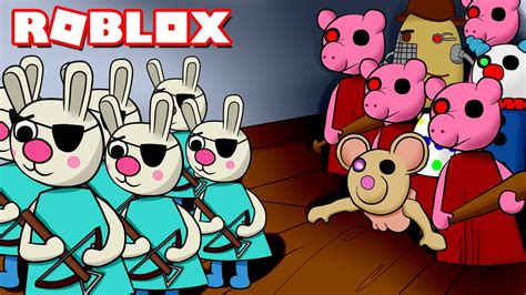 10 Piggy Vs 10 Bunny Roblox Piggy Challenge Youtube