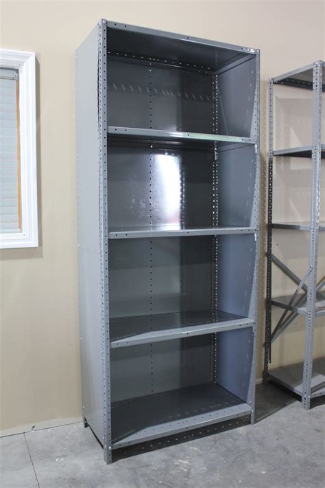 Closed Steel Shelving Metal Shelving Units