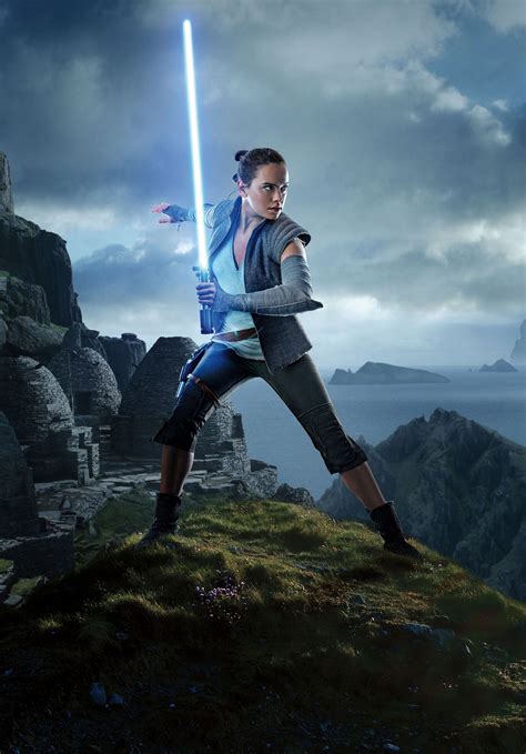 Star Wars Rey Star Wars The Last Jedi Daisy Ridley Jedi Movies Science Fiction Lightsaber