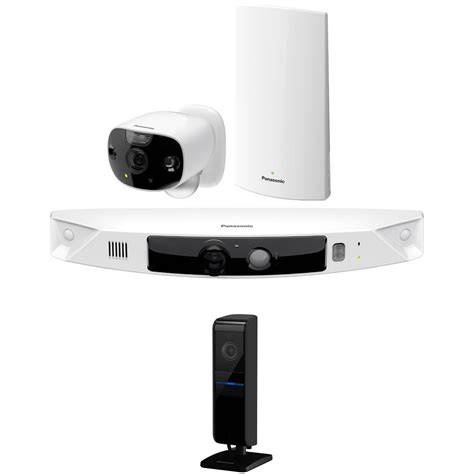 Panasonic Homehawk Outdoor Wireless Smart Home Security 2 Camera