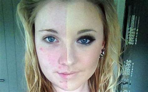 Powerofmakeup Women Are Posting Half Makeup Selfies Online Telegraph