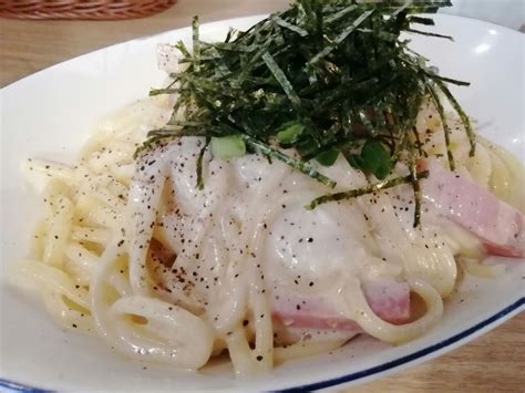 やっちゃった 東中野 パスタ カレー 生パスタandピッツア カフェ食堂 スパッツァ 生パスタ 和風カルボナーラ 2色がけカレーdx よもやまダイエットブログ3