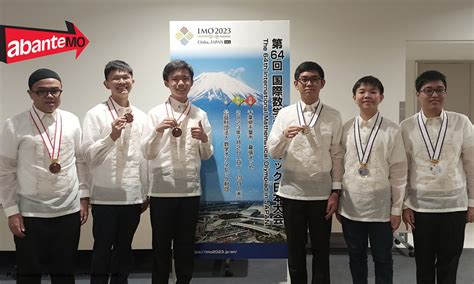 6 Pinoy Wagi Ng Silver Bronze Medal Sa Intl Math Olympiad