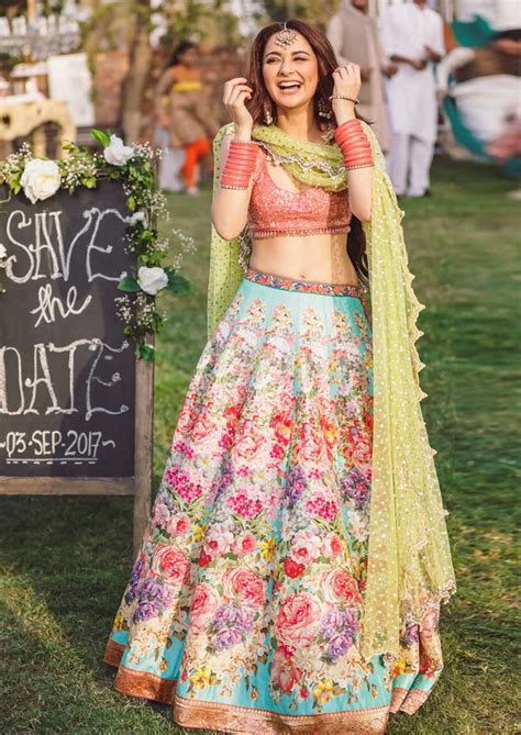 Floral Print Lehenga Collection A Perfect Pick For All Summer Brides