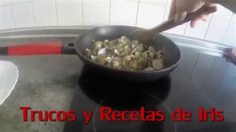 Gastronomía recetas, recetas de cocina fácil, pinchos, tapas, postres. Berberechos al vapor - YouTube