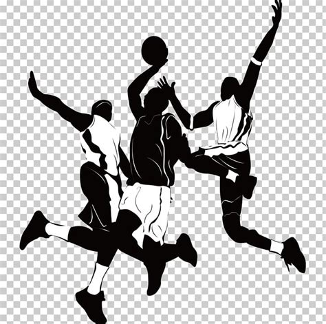 Basketball Player Athlete Sport Silhouette Png Clipart Ball