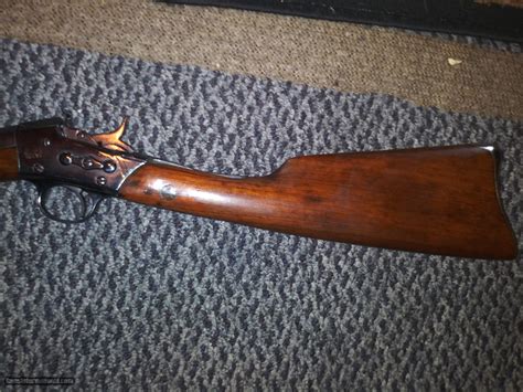 1873 Antique Remington Single Shot Rolling Block Rifle 32 Caliber