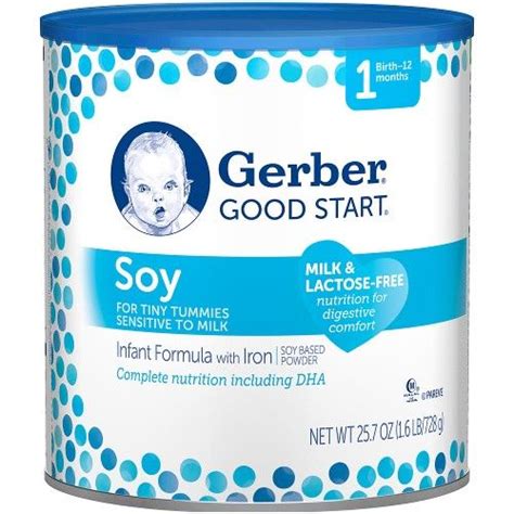 Gerber Good Start Soy Based Formula Powder For Sensitive Tummy 257