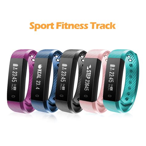 Fitness Tracker Activity Tracker Watch With Heart Rate IP67 Waterproof