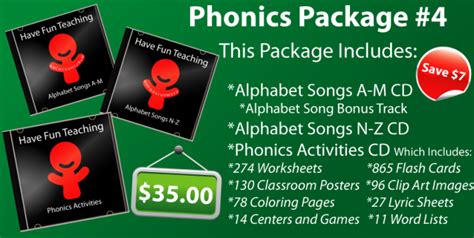 Phonics Worksheets And Alphabet Songs The Complete Phonics Package