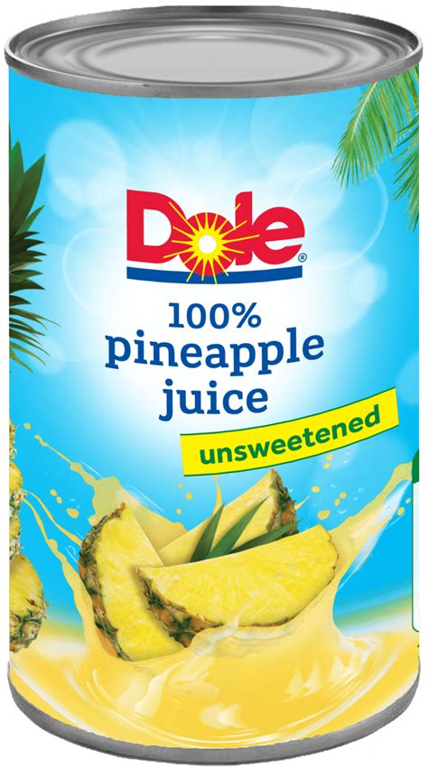 100 Pineapple Juice 136l Dole® Sunshine