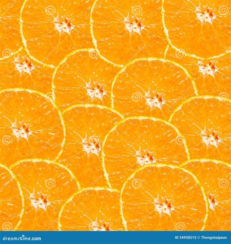Abstract Background With Citrus Fruit Of Orange Slices Stock Image
