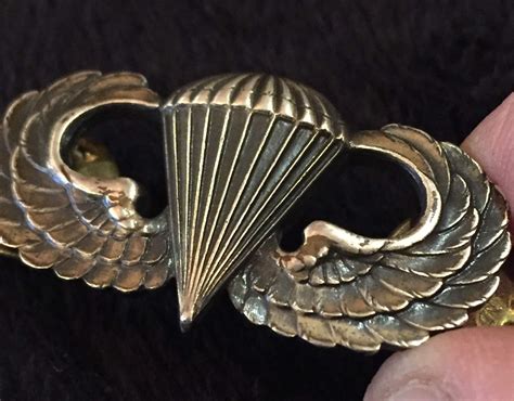 Jump Wings A Wwii Sterling Silver Paratroopers La Belle Nouvelle
