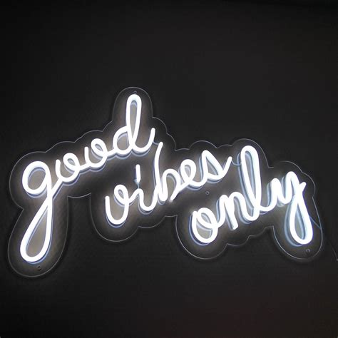 Good Vibes Only Neon Signs Neon Signs Good Vibes Only Led Neon Signs