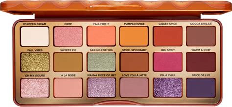 Too Faced Pumpkin Spice Eyeshadow Palette For Fall 2020 Will Be