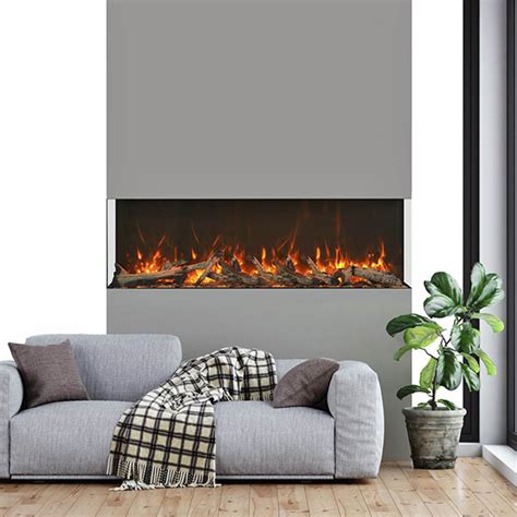 Amantii 72 Tru View Xl Xt 3 Sided Electric Fireplace