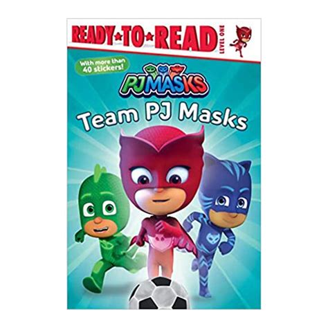 Team Pj Masks Ready To Read Level 1 Paperback Samko And Miko Toy Warehouse