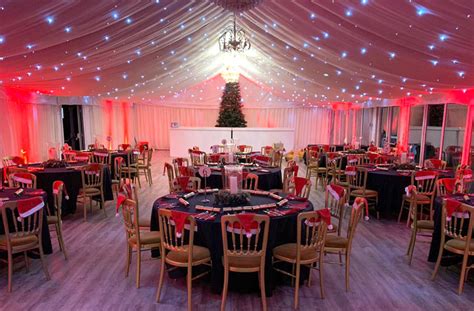 Christmas Party Venue Essex Chigwell Marquees