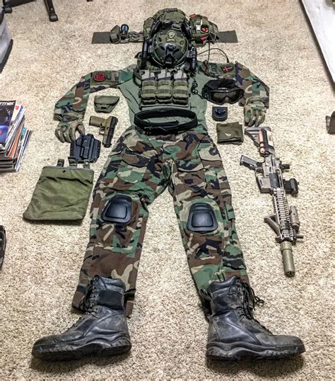 My Loadout Fro Operation Cerberus At D14 Airsoft Featuring My Kwa Mk18