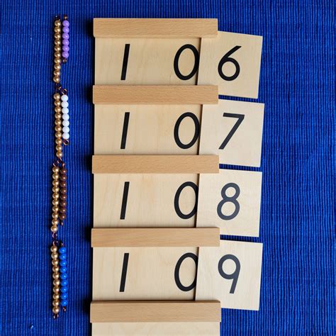 Linear Counting Montessori Materials Alisons Montessori Blog