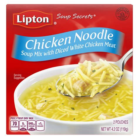 Buy Lipton Soup Secrets Chicken Noodle Instant Soup Mix 42 Oz 2