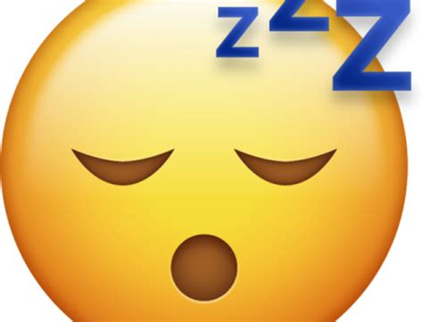 Sleeping Clipart Sleep Emoji Clip Art Emoji Sleepy Transparent