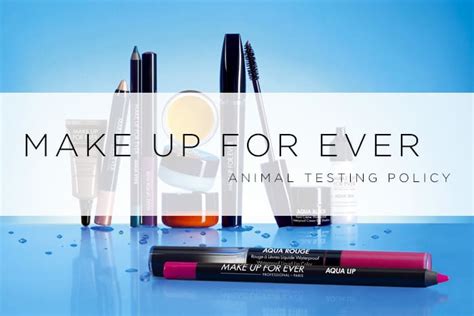 Some brands are entirely vegan. Is Make Up For Ever Cruelty-Free? | 2017 Animal Testing ...