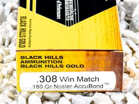 Black Hills Gold Ammunition 308 Winchester 762x51 Ammo For Sale