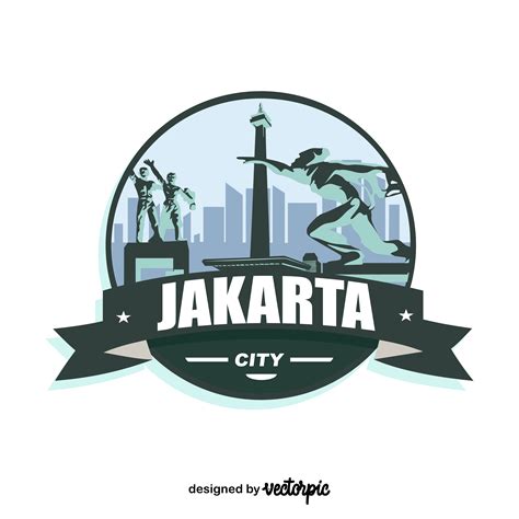 Jakartacitylogocustomdesignfreevector Vectorpic