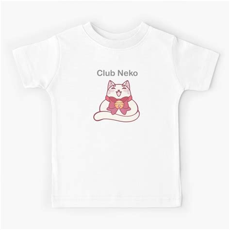 Club Neko Gacha Club Kids T Shirt By Overflowhidden Redbubble