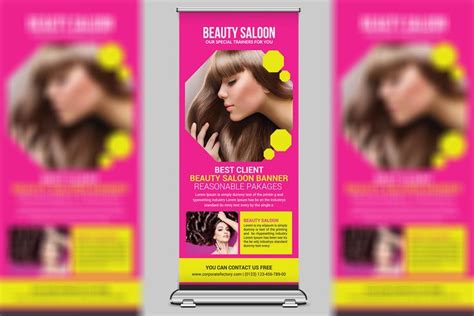 Best Beauty Saloon Banner 479008 Brochures Design Bundles
