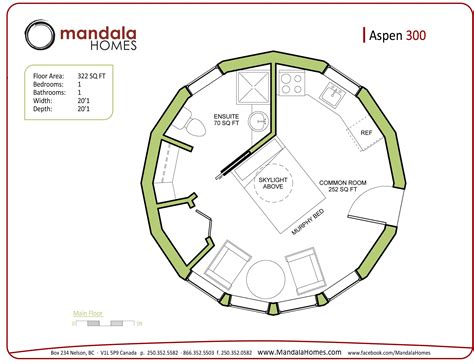 Aspen Series Floor Plans Mandala Homes Prefab Round Jhmrad 85191