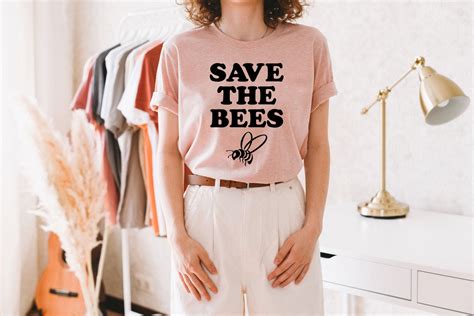 Save The Bees Tees Shirt Bees Tshirt Funny Graphic Tees Etsy