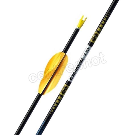 Easton X10 Arrows With Spin Wings X 12 Centreshot Archery