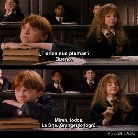 Ron And Hermione Memes De Harry Potter Harry Potter Chistes De