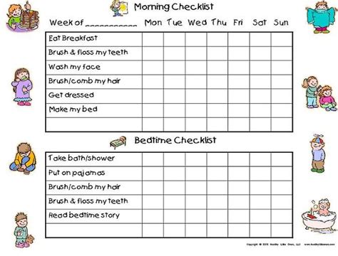 Printable Daily Schedule For Adhd Child