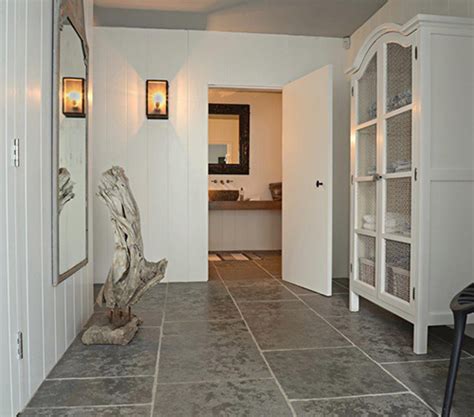 Minster Grey Tumbled Limestone Flooring | Aged Stone Flooring, Tumbled