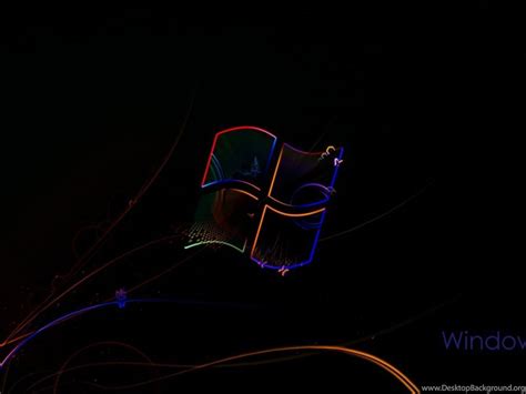 Windows 7 Neon Wallpapers By Redsparkz On Deviantart Desktop Background
