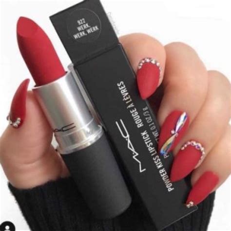 Mac Cosmetics Makeup Mac Powder Kiss Lipstick In Werk Werk Werk Poshmark