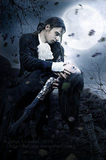 gothic gothic fantasy art vampire love vampire kiss