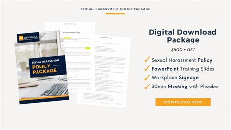 sexual harassment policy package payhip
