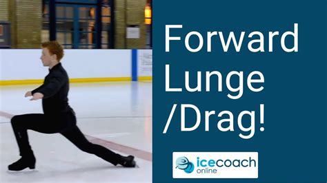 Fun Ice Skating Move The Forward Lunge Forward Drag Figure Skating