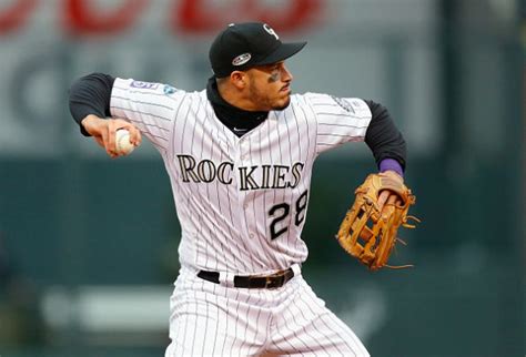 Arenado has a strong build and fluid actions in the infield with arm strength. Colorado Rockies Must Lock up Nolan Arenado Long Term ...