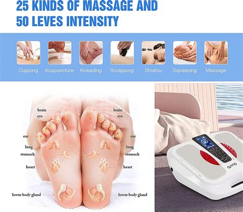 Buy Foot Massager Feet Circulation Stimulator With Heat Osito Upgrade Version Emsandtens Foot Leg