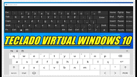 Como Ativar O Teclado Virtual No Windows 10 Notica Windows Images