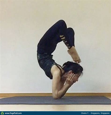 Forearm Balance Yoga Pose Asana Image By Cherieyeo