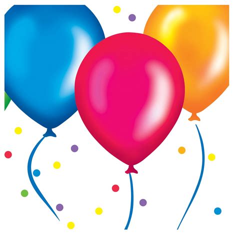 Birthday Balloons Clipart Free Download And Print Clipart Library
