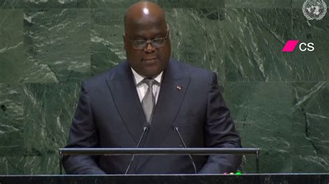 Onudiscours Du President De La Republique Felix Tshisekedi Youtube